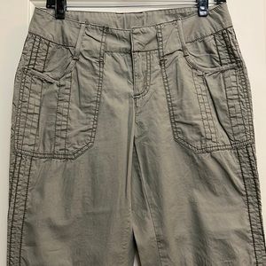 DKNY super different pants with lots of stitching throughout pant. NWOT